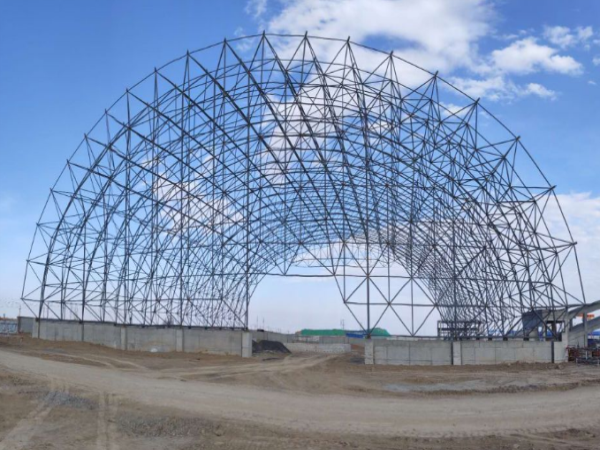 淮南体育场网架结构
